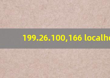 199.26.100,166 localhost